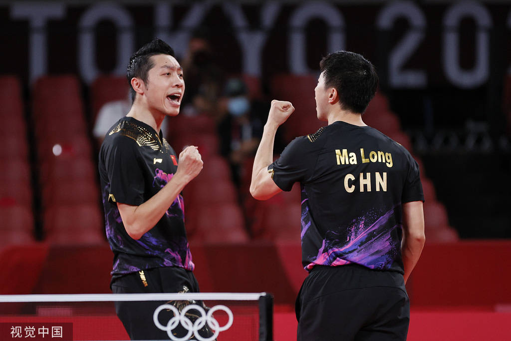 德国队险胜瑞典队，许昕扛起全队