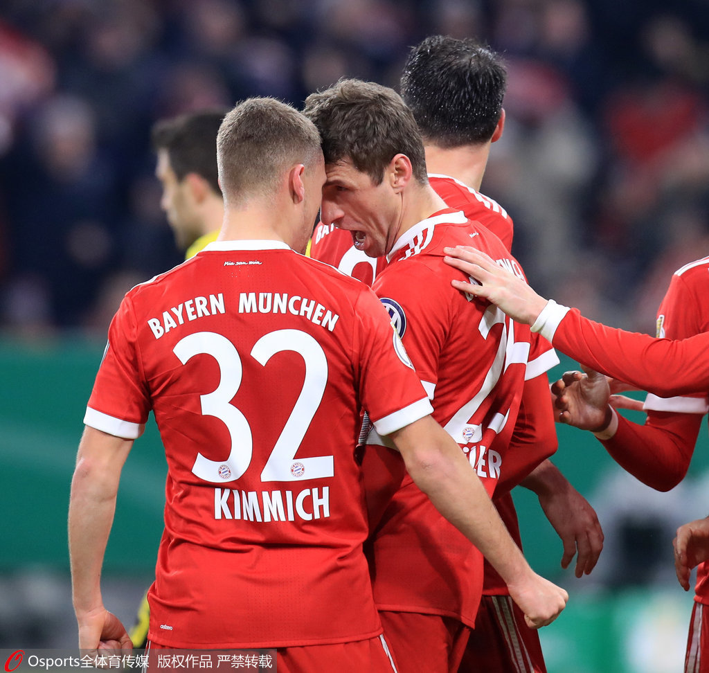 挪威力克多特蒙德，穆勒扛起全队